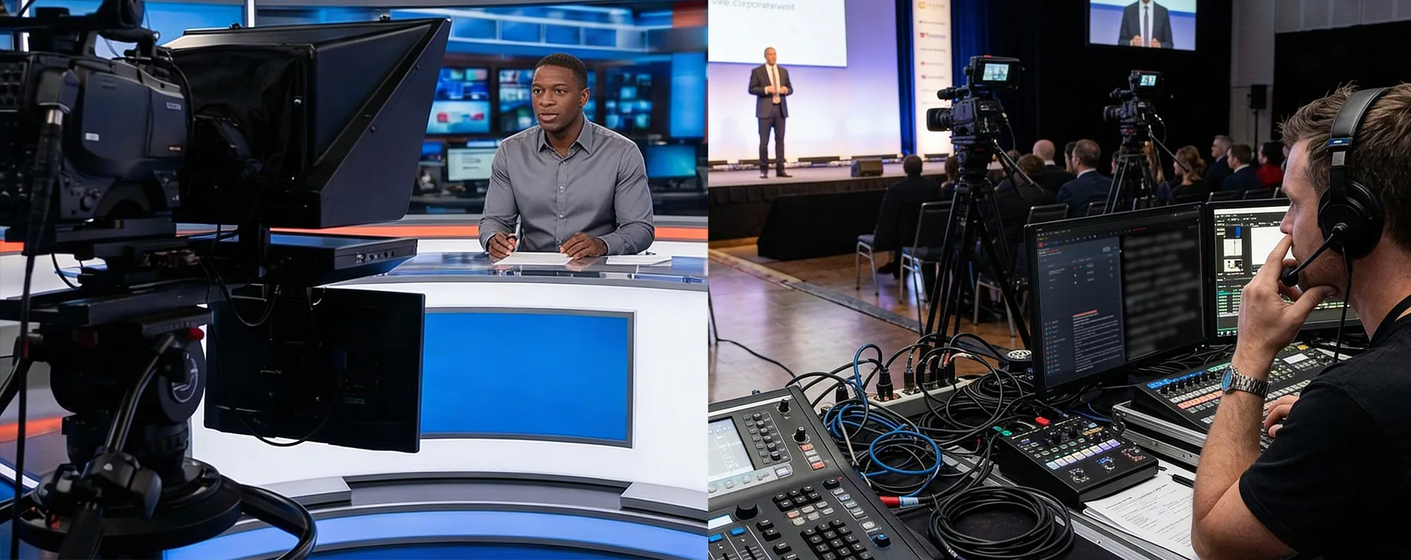 The studio vs the stage The studio vs the stage